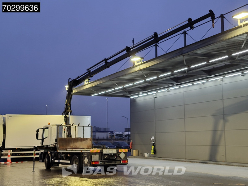 Iveco Eurocargo 160E280 4X2 Hiab 111 HIDUO Kran Crane Manual Euro 4 - Platós teherautó, Darus autó: 2 kép. Iveco Eurocargo 160E280 4X2 Hiab 111 HIDUO Kran Crane Manual Euro 4 - Platós teherautó, Darus autó: 2 kép.