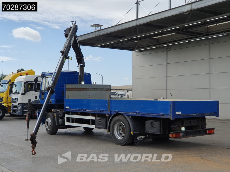 Iveco Eurocargo 180E250 4X2 18tonner MKG-HLK66 Crane Kran Manual Euro 5 - Platós teherautó, Darus autó: 5 kép. Iveco Eurocargo 180E250 4X2 18tonner MKG-HLK66 Crane Kran Manual Euro 5 - Platós teherautó, Darus autó: 5 kép.