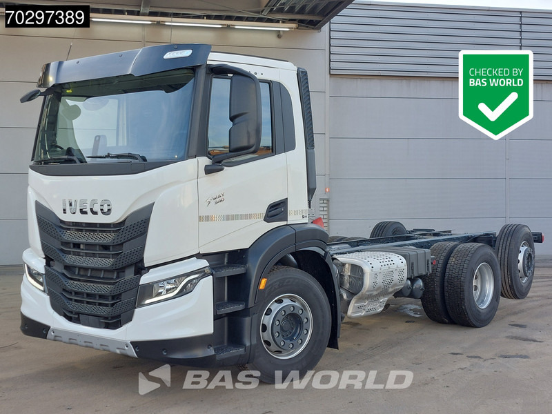 Iveco S-Way 340 6X2 NEW! Chassis Lift- Steering axle ON Automatic - Alvaz teherautó: 1 kép. Iveco S-Way 340 6X2 NEW! Chassis Lift- Steering axle ON Automatic - Alvaz teherautó: 1 kép.