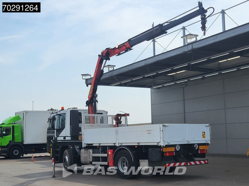 Iveco Stralis 310 4X2 Palfinger PK12002 EH Kran Crane Rotator Automatic Full Steel Euro 6 - Platós teherautó, Darus autó: 2 kép. Iveco Stralis 310 4X2 Palfinger PK12002 EH Kran Crane Rotator Automatic Full Steel Euro 6 - Platós teherautó, Darus autó: 2 kép.