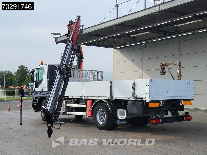 Iveco Stralis 310 4X2 Palfinger PK16002 Crane 5th+6th function Rotator Steelsuspension - Platós teherautó, Darus autó: 5 kép. Iveco Stralis 310 4X2 Palfinger PK16002 Crane 5th+6th function Rotator Steelsuspension - Platós teherautó, Darus autó: 5 kép.