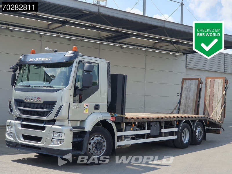 Iveco Stralis 420 6X2 Retarder Hydrauliek Liftachse Euro 5 - Autószállító teherautó: 1 kép. Iveco Stralis 420 6X2 Retarder Hydrauliek Liftachse Euro 5 - Autószállító teherautó: 1 kép.