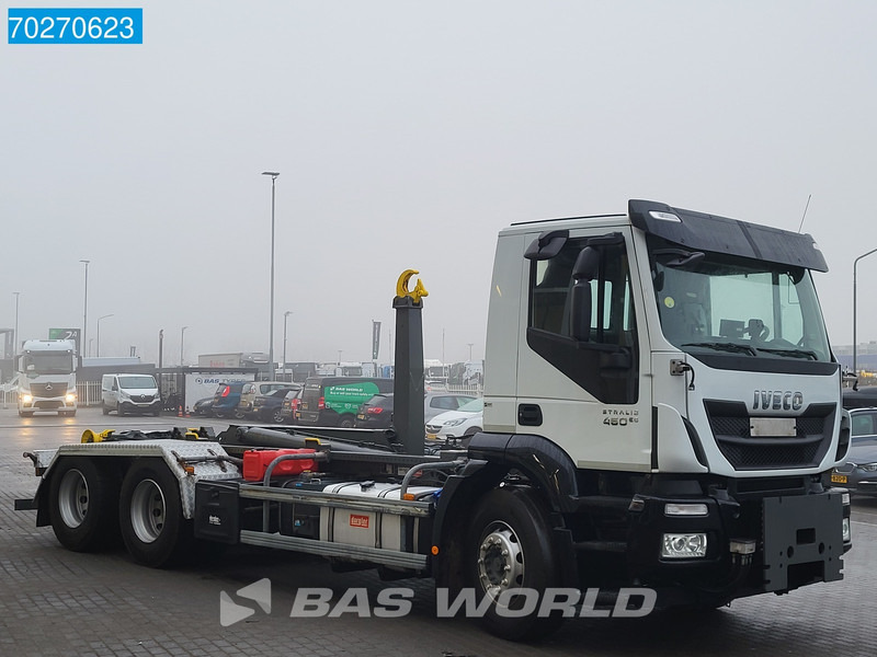 Iveco Stralis 460 6X2 20T Marrel Hooklift ActiveDay ACC Automatic Euro 6 - Horgos rakodó teherautó: 3 kép. Iveco Stralis 460 6X2 20T Marrel Hooklift ActiveDay ACC Automatic Euro 6 - Horgos rakodó teherautó: 3 kép.