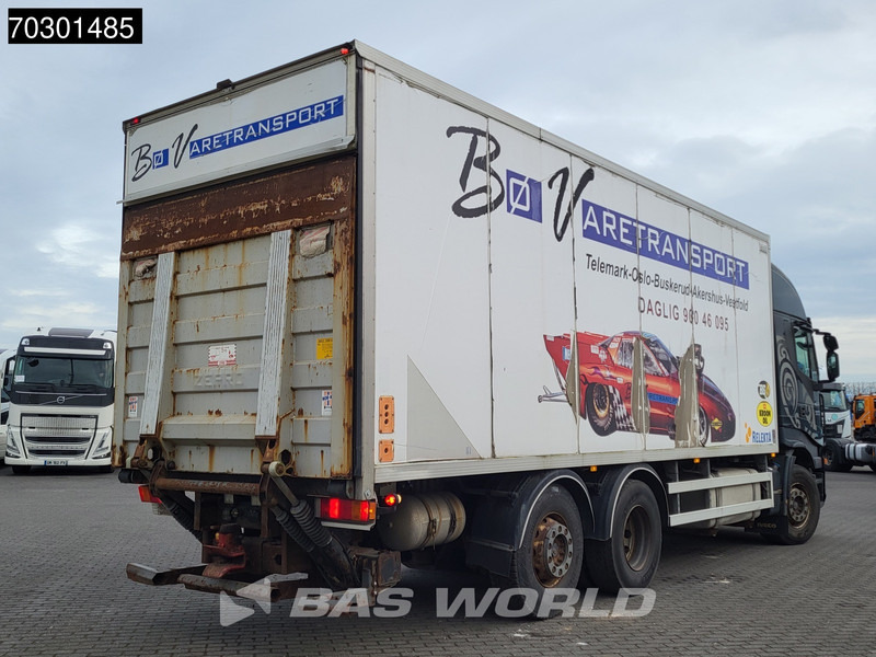 Iveco Stralis 560 6X2 Retarder Automatic Lift Axle 1500kg Tailgate Euro 5 - Dobozos felépítményű teherautó: 5 kép. Iveco Stralis 560 6X2 Retarder Automatic Lift Axle 1500kg Tailgate Euro 5 - Dobozos felépítményű teherautó: 5 kép.