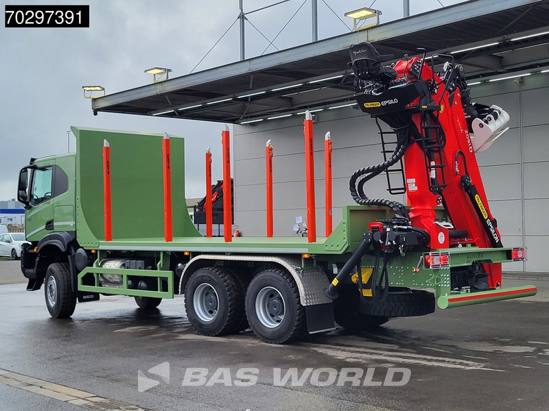 Új Rönkszállító teherautó, Darus autó Iveco T-Way 450 6X6 UNUSED! Palfinger Q150Z Crane Retarder Holztransport Big-Axle LED Euro 6: 9 kép. Új Rönkszállító teherautó, Darus autó Iveco T-Way 450 6X6 UNUSED! Palfinger Q150Z Crane Retarder Holztransport Big-Axle LED Euro 6: 9 kép.