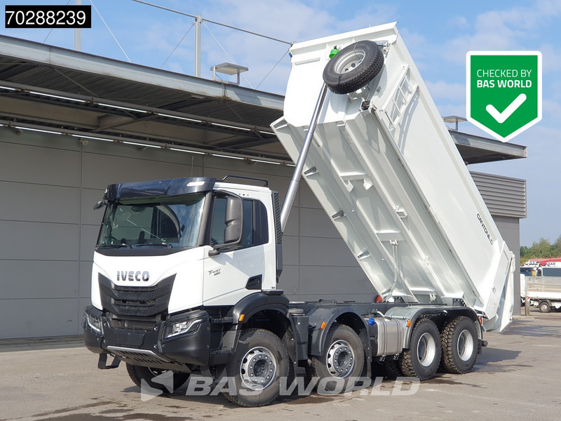 Iveco T-Way 450 8X4 New! VST VST249 Tipper Steelsuspension Steering-Axle Big-Axle Automatic Euro 6 - Billenőplatós teherautó: 1 kép. Iveco T-Way 450 8X4 New! VST VST249 Tipper Steelsuspension Steering-Axle Big-Axle Automatic Euro 6 - Billenőplatós teherautó: 1 kép.