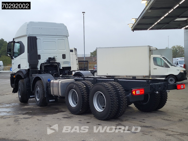 Iveco T-Way 510 8X4 NEW chassis! Retarder Big-Axle Steelsuspension LED Automatic Euro 6 - Alvaz teherautó: 2 kép. Iveco T-Way 510 8X4 NEW chassis! Retarder Big-Axle Steelsuspension LED Automatic Euro 6 - Alvaz teherautó: 2 kép.
