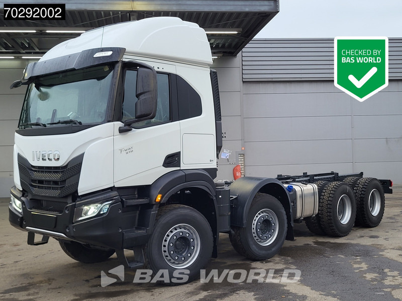 Iveco T-Way 510 8X4 NEW chassis! Retarder Big-Axle Steelsuspension LED Automatic Euro 6 - Alvaz teherautó: 1 kép. Iveco T-Way 510 8X4 NEW chassis! Retarder Big-Axle Steelsuspension LED Automatic Euro 6 - Alvaz teherautó: 1 kép.