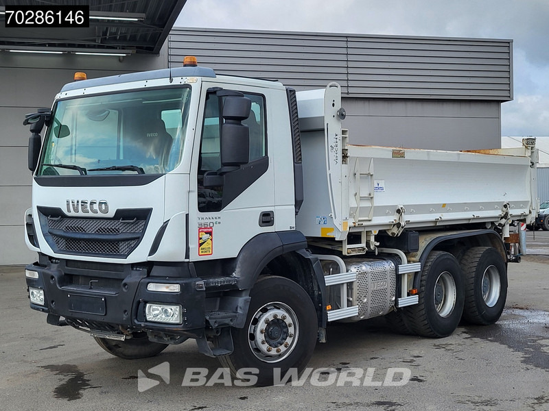 Billenőplatós teherautó Iveco Trakker 360 6X4 10m3 2-Sided Tipper Steelsuspension Big-Axle Automatic Euro 6: 9 kép.