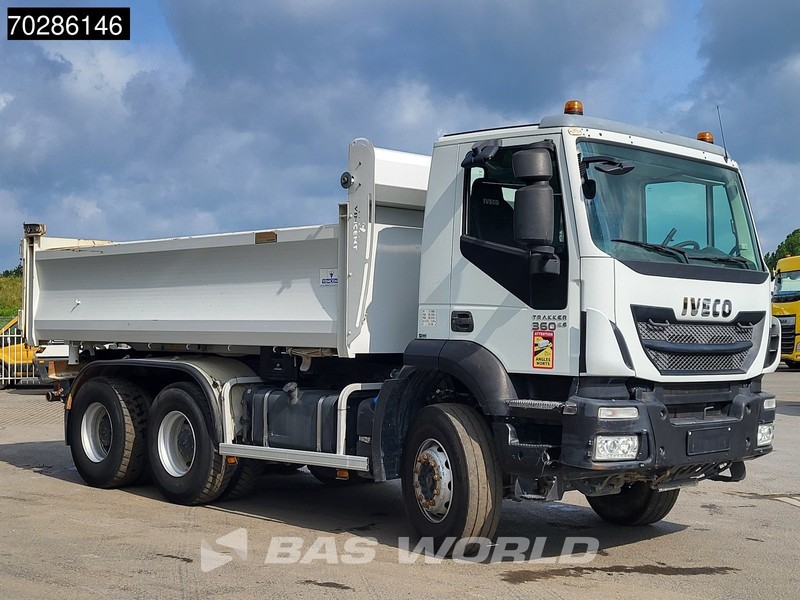 Billenőplatós teherautó Iveco Trakker 360 6X4 10m3 2-Sided Tipper Steelsuspension Big-Axle Automatic Euro 6: 11 kép.