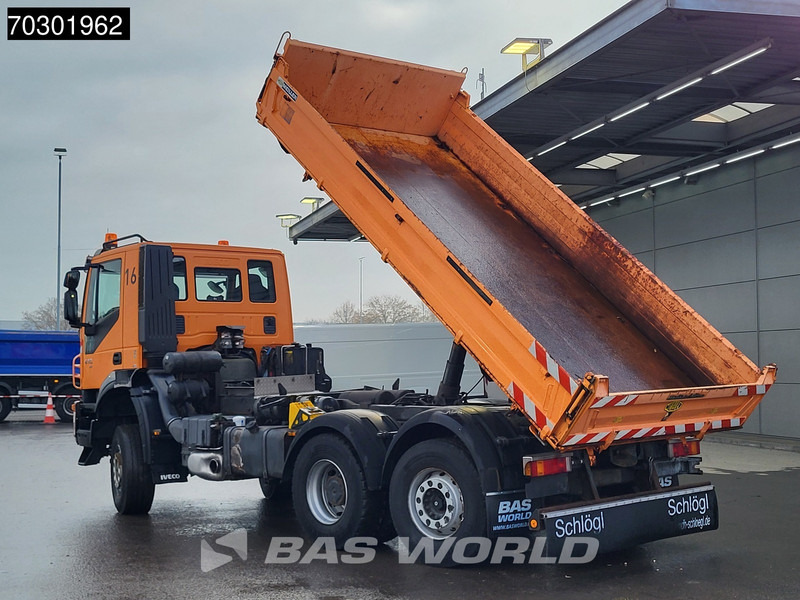 Iveco Trakker 410 6X4 5m3 Meiller 3-way tipper Lift+Steering axle Big-Axle Euro 5 - Billenőplatós teherautó: 2 kép. Iveco Trakker 410 6X4 5m3 Meiller 3-way tipper Lift+Steering axle Big-Axle Euro 5 - Billenőplatós teherautó: 2 kép.
