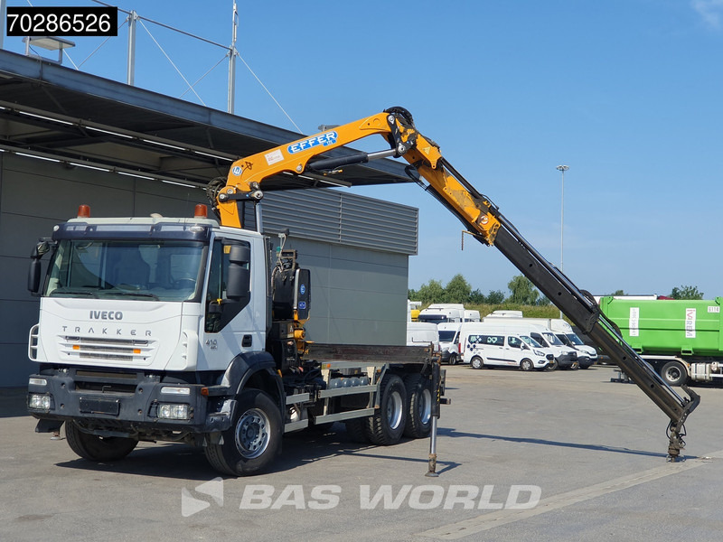 Iveco Trakker 410 6X4 Effer CRANE 175/2S Manual 20 Tonnes EEV - Horgos rakodó teherautó, Darus autó: 5 kép. Iveco Trakker 410 6X4 Effer CRANE 175/2S Manual 20 Tonnes EEV - Horgos rakodó teherautó, Darus autó: 5 kép.