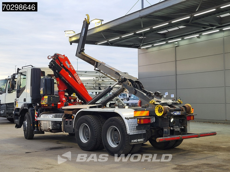 Iveco Trakker 450 6X4 Fassi F120B.2.22 Crane Marrel AL16S50 Retarder Big-axle Euro 6 - Horgos rakodó teherautó, Darus autó: 2 kép. Iveco Trakker 450 6X4 Fassi F120B.2.22 Crane Marrel AL16S50 Retarder Big-axle Euro 6 - Horgos rakodó teherautó, Darus autó: 2 kép.