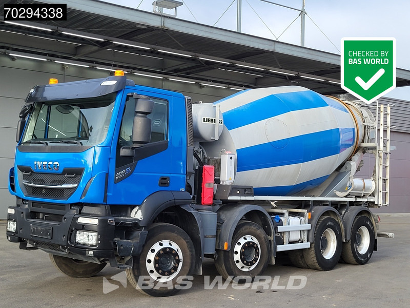 Iveco X-Way 400 X-Way 8X4 Liebherr 9m3 Big-Axle Steelsuspension Euro 6 - Betonmixer: 1 kép. Iveco X-Way 400 X-Way 8X4 Liebherr 9m3 Big-Axle Steelsuspension Euro 6 - Betonmixer: 1 kép.