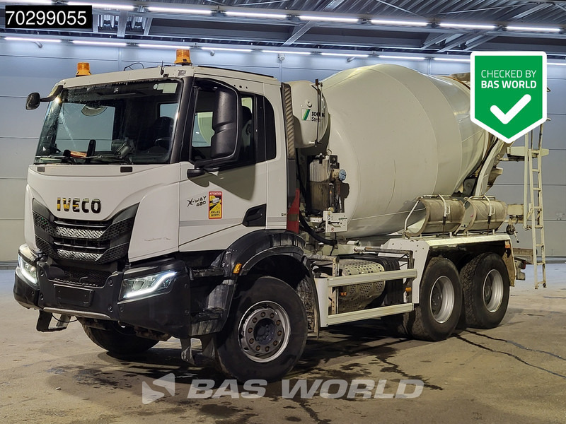 Iveco X-Way 420 6X4 7m3 Stetter Mixer Automatic Retarder Steelsuspension Euro 6 - Betonmixer: 1 kép. Iveco X-Way 420 6X4 7m3 Stetter Mixer Automatic Retarder Steelsuspension Euro 6 - Betonmixer: 1 kép.