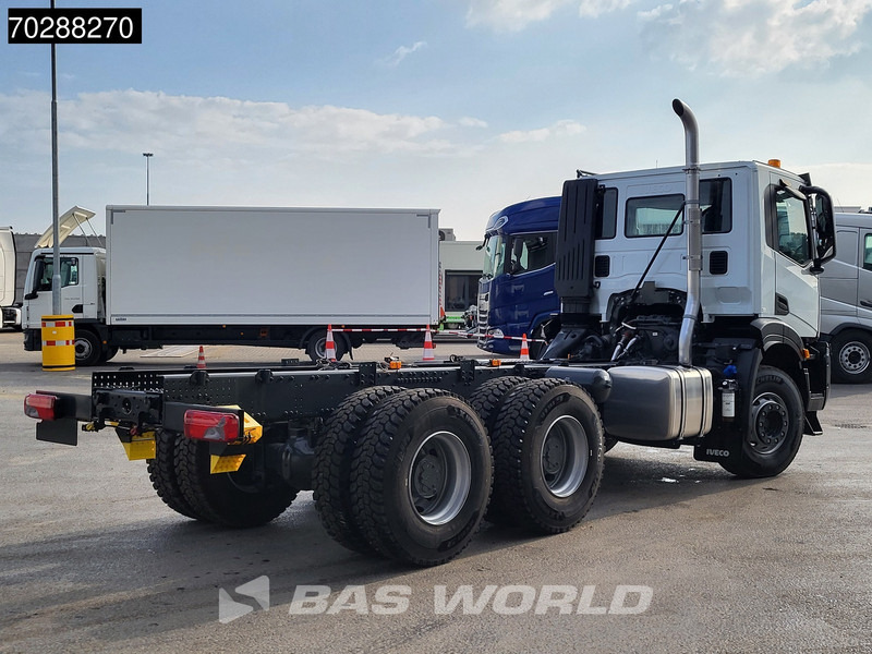 Iveco X-Way 460 6X4 NEW chassis Retarder Big-Axle Full Steel Navi Euro 6 - Alvaz teherautó: 5 kép. Iveco X-Way 460 6X4 NEW chassis Retarder Big-Axle Full Steel Navi Euro 6 - Alvaz teherautó: 5 kép.