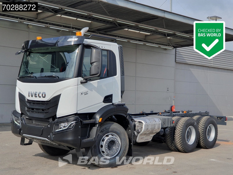 Iveco X-Way 460 6X4 New! Retarder steelsuspension Big-Axle Automatic Navi Euro 6 - Alvaz teherautó: 1 kép. Iveco X-Way 460 6X4 New! Retarder steelsuspension Big-Axle Automatic Navi Euro 6 - Alvaz teherautó: 1 kép.