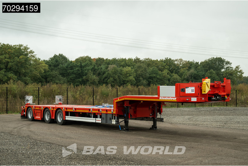 Kässbohrer LB3E 3 axles Extendable 600cm Lift+Steering Axle Scand. - Félpótkocsi mélybölcsős: 5 kép. Kässbohrer LB3E 3 axles Extendable 600cm Lift+Steering Axle Scand. - Félpótkocsi mélybölcsős: 5 kép.