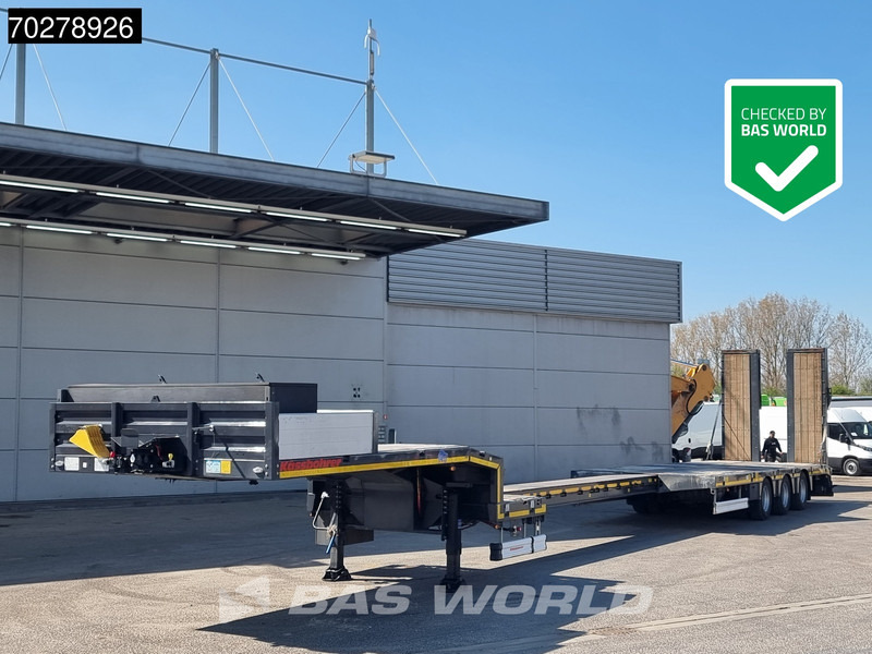 Kässbohrer LB3E Extendable Lift+Lenkachse RAMPS - Félpótkocsi mélybölcsős: 1 kép. Kässbohrer LB3E Extendable Lift+Lenkachse RAMPS - Félpótkocsi mélybölcsős: 1 kép.