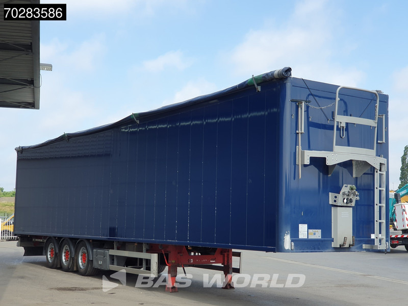 Félpótkocsi öönkihordós Knapen K200 3 axles LANG-LKW 10mm Lift Axle Very good condition: 5 kép.