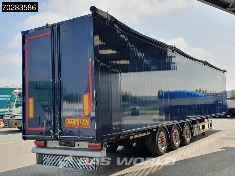 Félpótkocsi öönkihordós Knapen K200 3 axles LANG-LKW 10mm Lift Axle Very good condition: 6 kép.