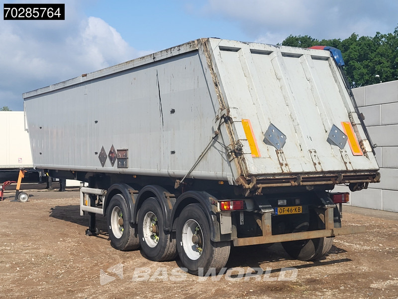 Knapen KOK 450 3 axles ALU 2xLiftachse 39m3 - Félpótkocsi billenőplatós: 2 kép. Knapen KOK 450 3 axles ALU 2xLiftachse 39m3 - Félpótkocsi billenőplatós: 2 kép.