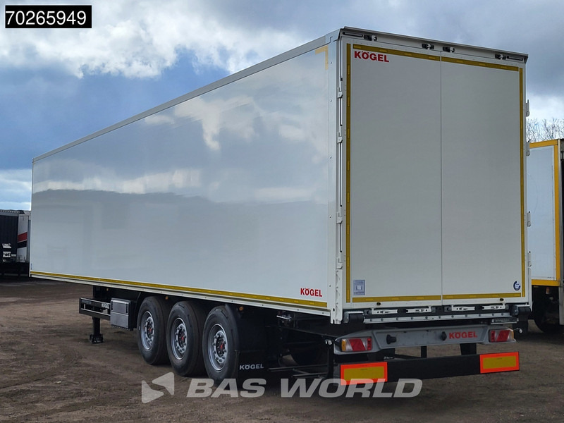 Kögel S24-1 3 axles NEW Koffer Liftachse 92m3 - Félpótkocsi dobozos: 2 kép. Kögel S24-1 3 axles NEW Koffer Liftachse 92m3 - Félpótkocsi dobozos: 2 kép.