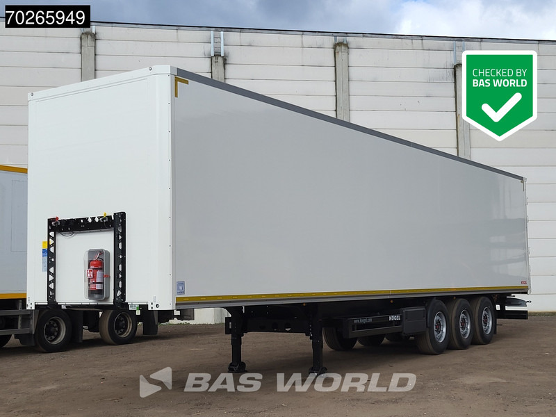 Kögel S24-1 3 axles NEW Koffer Liftachse 92m3 - Félpótkocsi dobozos: 1 kép. Kögel S24-1 3 axles NEW Koffer Liftachse 92m3 - Félpótkocsi dobozos: 1 kép.