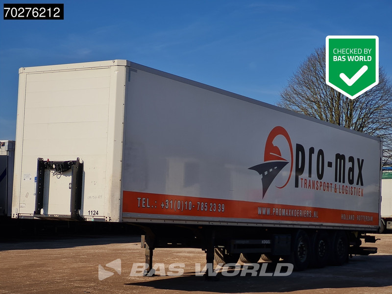 Kögel S24-3 NL-Trailer TÜV 11/25 Tailgate Lift Axle LBW - Félpótkocsi dobozos: 1 kép. Kögel S24-3 NL-Trailer TÜV 11/25 Tailgate Lift Axle LBW - Félpótkocsi dobozos: 1 kép.