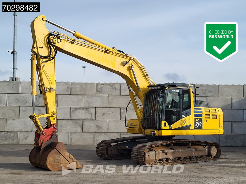 Komatsu PC210 LC-10 - Lánctalpas kotró: 1 kép. Komatsu PC210 LC-10 - Lánctalpas kotró: 1 kép.