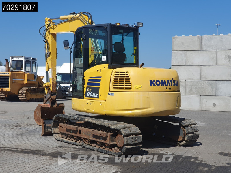 Komatsu PC80 MR-5 A/C - Minikotró: 3 kép. Komatsu PC80 MR-5 A/C - Minikotró: 3 kép.