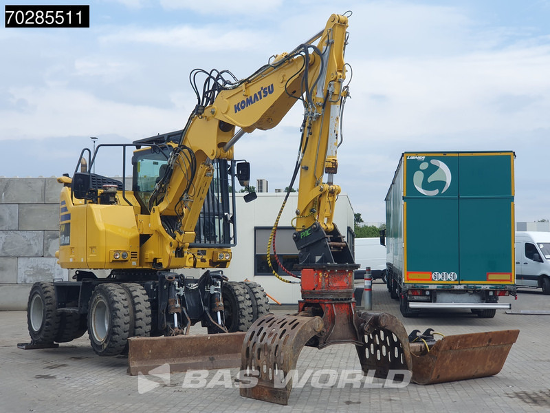 Komatsu PW118 MR -11 - Gumikerekes kotró: 5 kép. Komatsu PW118 MR -11 - Gumikerekes kotró: 5 kép.