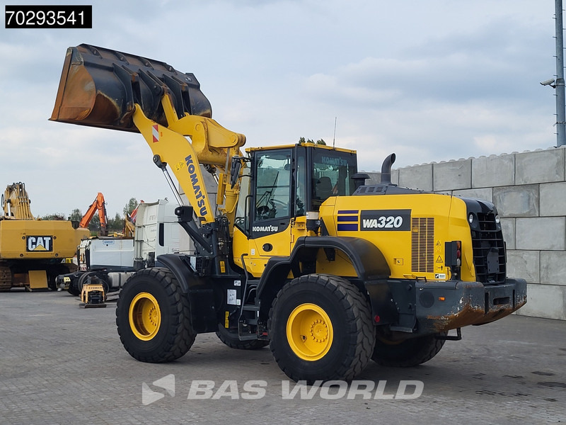 Komatsu WA320-8E0 WB 320-8E0 - Gumikerekes homlokrakodó: 5 kép. Komatsu WA320-8E0 WB 320-8E0 - Gumikerekes homlokrakodó: 5 kép.