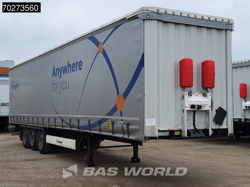 Krone SD 3 axles Edscha Anti-Vandalimus-Plane Alcoa's - Ponyvás félpótkocsi: 3 kép. Krone SD 3 axles Edscha Anti-Vandalimus-Plane Alcoa's - Ponyvás félpótkocsi: 3 kép.