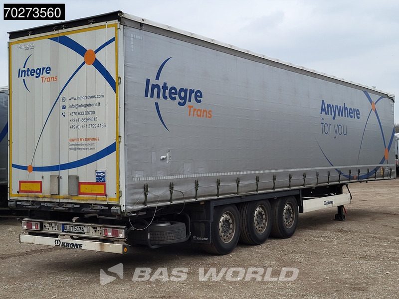 Krone SD 3 axles Edscha Anti-Vandalimus-Plane Alcoa's - Ponyvás félpótkocsi: 5 kép. Krone SD 3 axles Edscha Anti-Vandalimus-Plane Alcoa's - Ponyvás félpótkocsi: 5 kép.