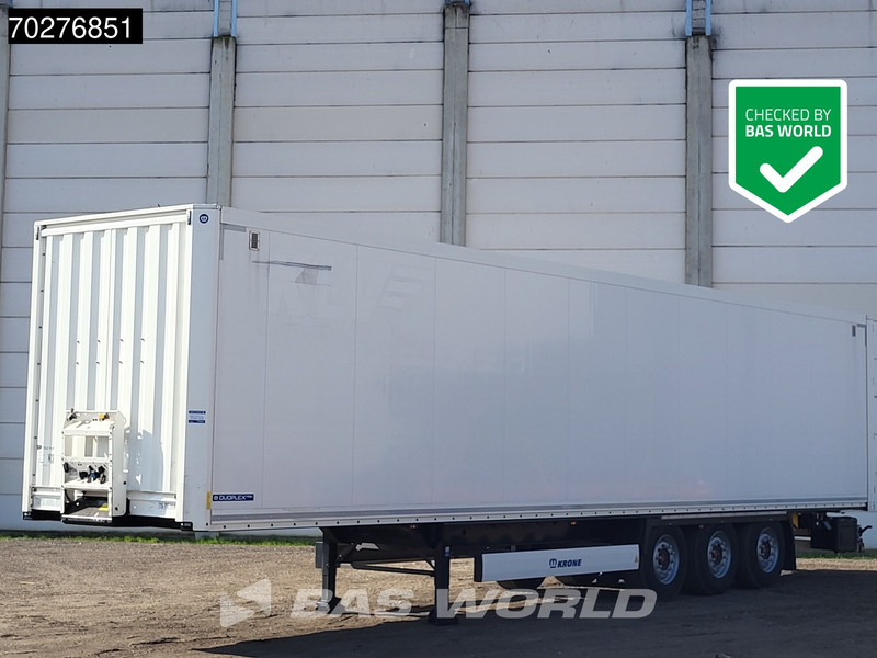 Krone SD 3 axles Good Tyres Doppelstock Lift Axle - Félpótkocsi dobozos: 1 kép. Krone SD 3 axles Good Tyres Doppelstock Lift Axle - Félpótkocsi dobozos: 1 kép.