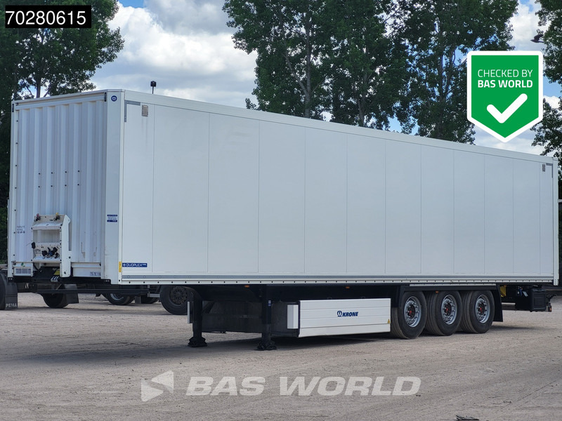Krone SD 3 axles Liftachse - Félpótkocsi dobozos: 1 kép. Krone SD 3 axles Liftachse - Félpótkocsi dobozos: 1 kép.