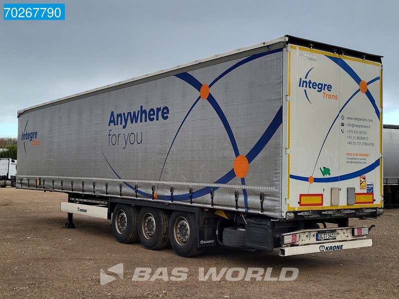 Krone SD 3 axles Sliding Roof Anti Vandalism - Ponyvás félpótkocsi: 2 kép. Krone SD 3 axles Sliding Roof Anti Vandalism - Ponyvás félpótkocsi: 2 kép.
