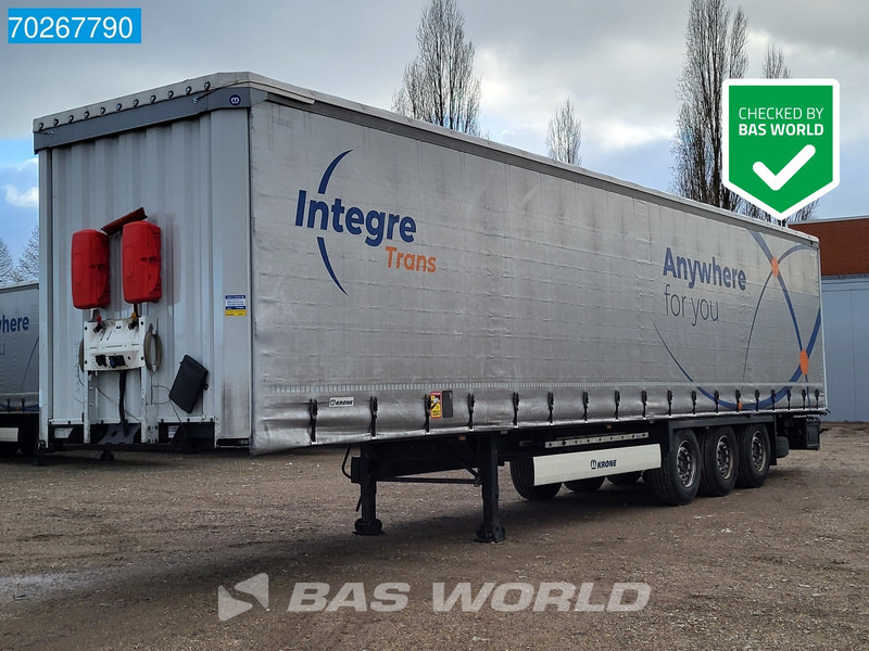 Krone SD 3 axles Sliding Roof Anti Vandalism - Ponyvás félpótkocsi: 1 kép. Krone SD 3 axles Sliding Roof Anti Vandalism - Ponyvás félpótkocsi: 1 kép.