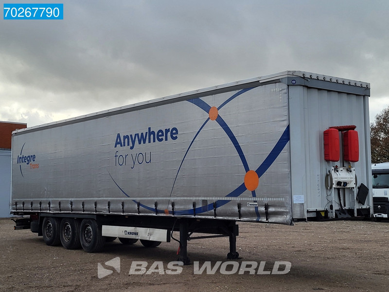 Krone SD 3 axles Sliding Roof Anti Vandalism - Ponyvás félpótkocsi: 3 kép. Krone SD 3 axles Sliding Roof Anti Vandalism - Ponyvás félpótkocsi: 3 kép.