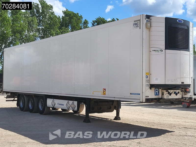 Krone SD 3 axles TÜV 01-26 Doppelverdampfer Doppelstock Blumenbreit Schiebewand - Félpótkocsi hűtős: 3 kép. Krone SD 3 axles TÜV 01-26 Doppelverdampfer Doppelstock Blumenbreit Schiebewand - Félpótkocsi hűtős: 3 kép.