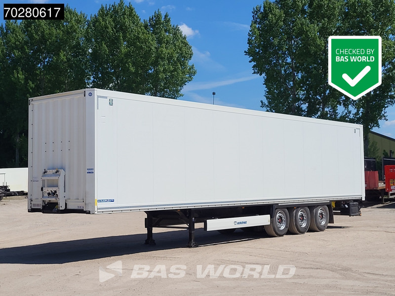 Krone SD Doppelstock 3 axles Liftachse Doppelstock SAF - Félpótkocsi dobozos: 1 kép. Krone SD Doppelstock 3 axles Liftachse Doppelstock SAF - Félpótkocsi dobozos: 1 kép.