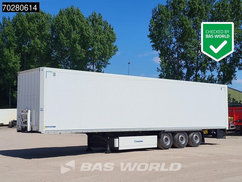 Krone SD Doppelstock 3 axles TUV 01/26 Liftachse Doppelstock SAF Palettenkasten - Félpótkocsi dobozos: 1 kép. Krone SD Doppelstock 3 axles TUV 01/26 Liftachse Doppelstock SAF Palettenkasten - Félpótkocsi dobozos: 1 kép.