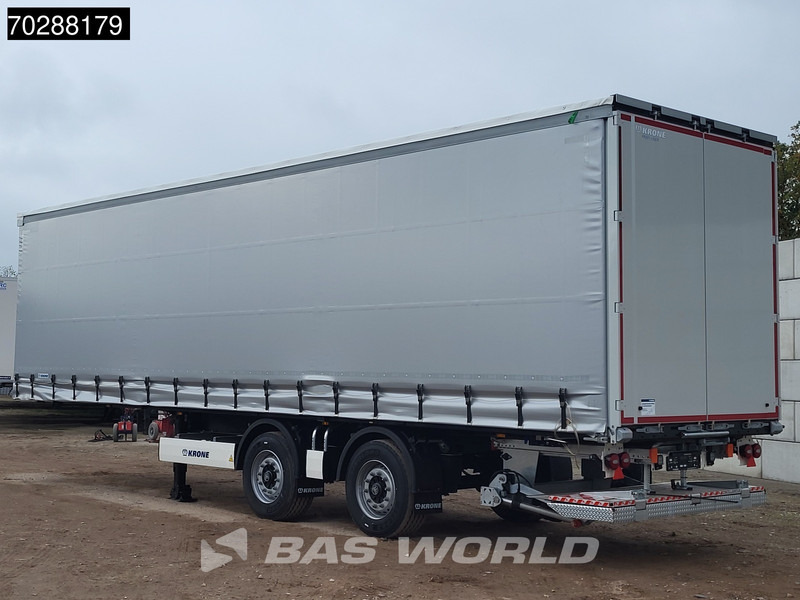 Krone SD NEW Tailgate City Lift + Steeringaxle - Ponyvás félpótkocsi: 2 kép. Krone SD NEW Tailgate City Lift + Steeringaxle - Ponyvás félpótkocsi: 2 kép.