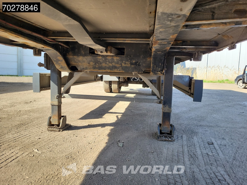 Ponyvás félpótkocsi Krone SE City Steering Axle Tailgate LBW: 15 kép.
