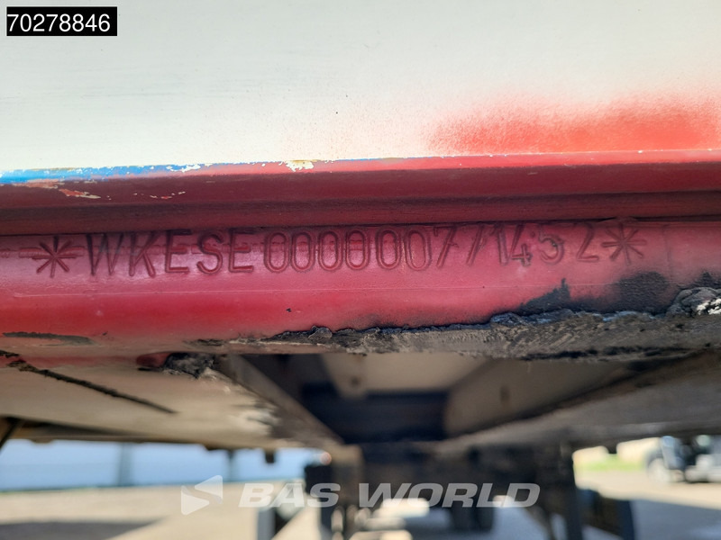 Ponyvás félpótkocsi Krone SE City Steering Axle Tailgate LBW: 20 kép.