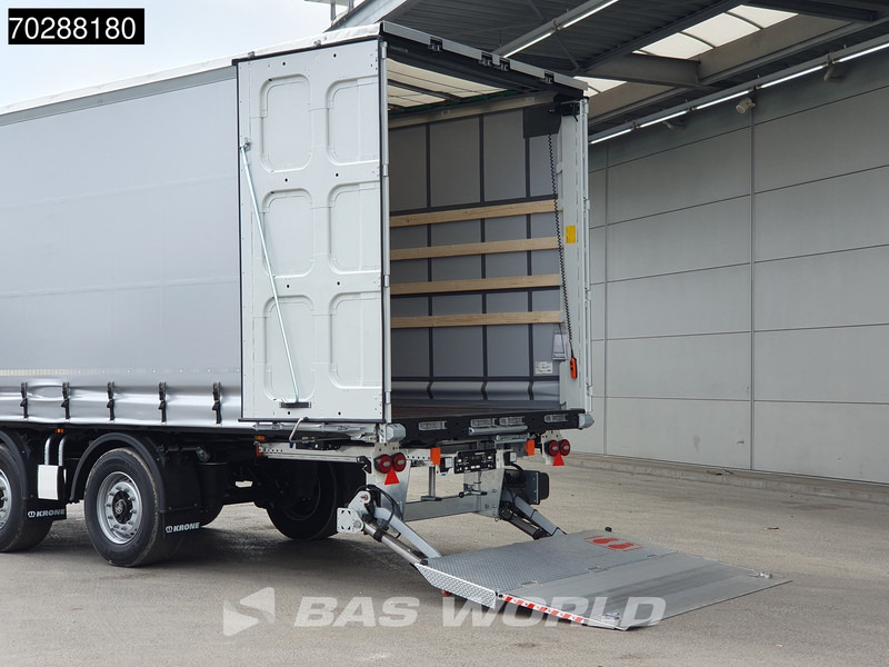 Krone SZ NEW Tailgate City Lift + Steeringaxle - Ponyvás félpótkocsi: 3 kép. Krone SZ NEW Tailgate City Lift + Steeringaxle - Ponyvás félpótkocsi: 3 kép.