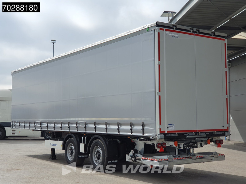 Krone SZ NEW Tailgate City Lift + Steeringaxle - Ponyvás félpótkocsi: 2 kép. Krone SZ NEW Tailgate City Lift + Steeringaxle - Ponyvás félpótkocsi: 2 kép.