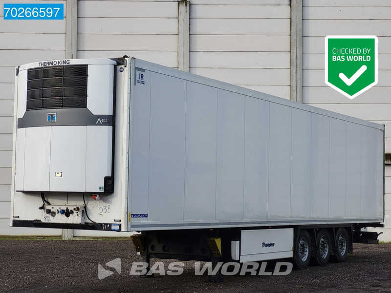 Krone Thermo King A400 Doppelstock Blumenbreit Liftachse Palettenkasten - Félpótkocsi hűtős: 1 kép. Krone Thermo King A400 Doppelstock Blumenbreit Liftachse Palettenkasten - Félpótkocsi hűtős: 1 kép.