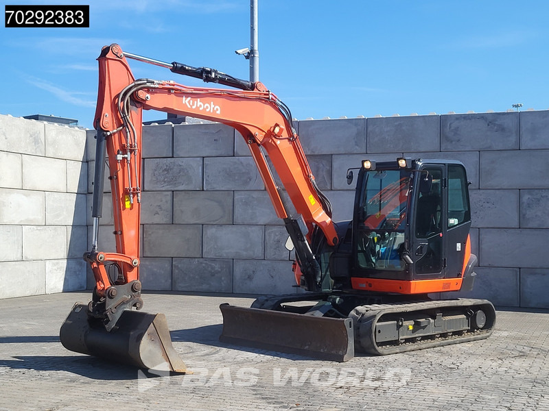 Kubota KX080-4 A/C - 3 BUCKETS - Minikotró: 2 kép. Kubota KX080-4 A/C - 3 BUCKETS - Minikotró: 2 kép.